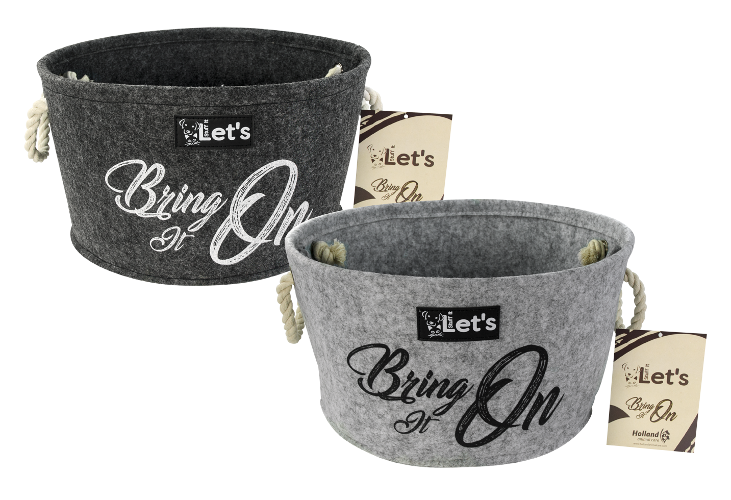 Let's Stuff It Bring it On Grijs — afbeelding 3