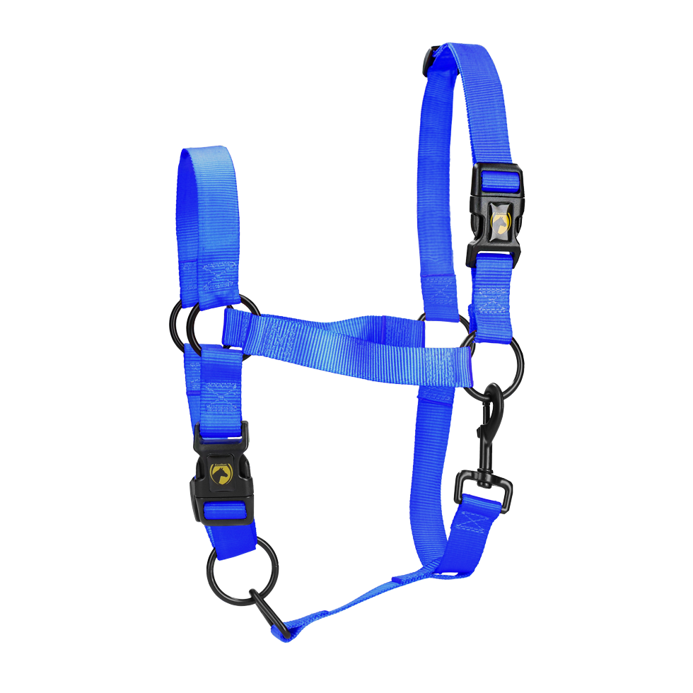 Excellent Essential Halster Blauw XL