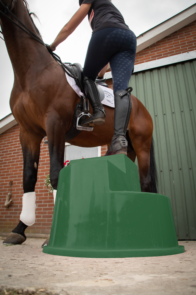 Excellent Horse Opstaphulp 3 Treden Groen — afbeelding 5