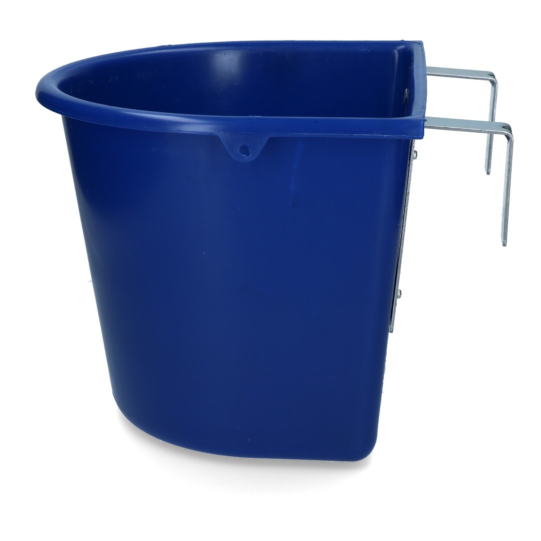 Voerbak 15 l met ophang Donkerblauw — afbeelding 2