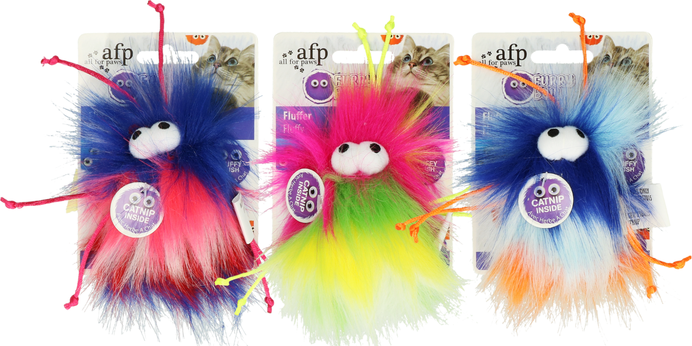 AFP Furry Ball - Fluffer Roze — afbeelding 2