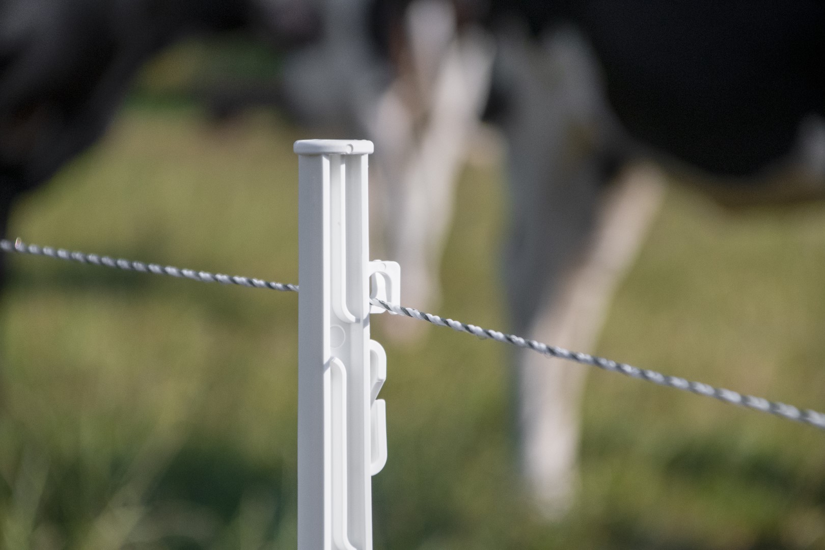 ZoneGuard Kunststof Instappaal 105 cm wit — afbeelding 3