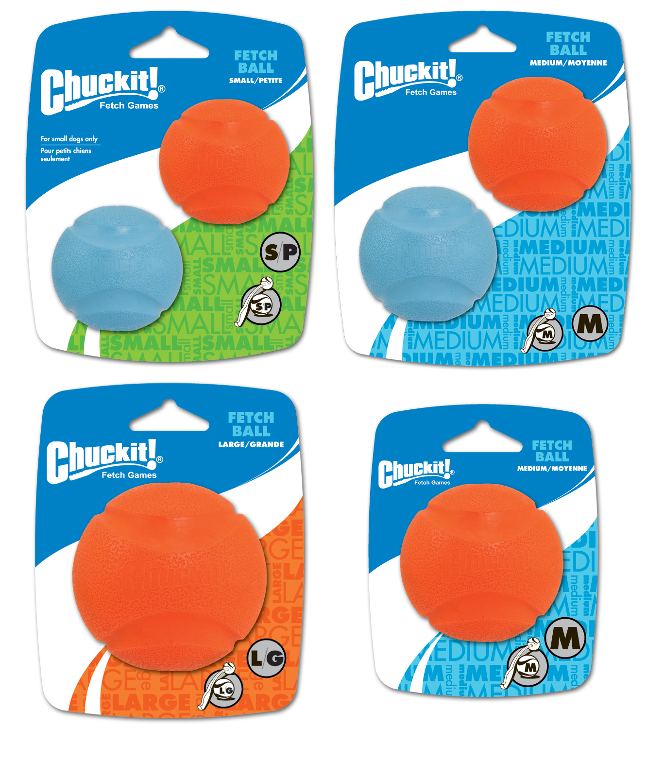 Chuckit! Fetch Ball S (2-pack) — afbeelding 2