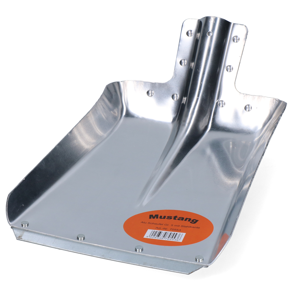 Schop Mustang aluminium los, 27 cm breed 27 cm