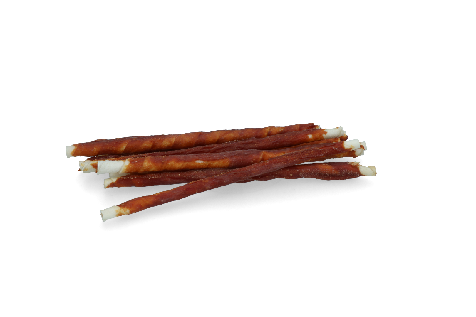 Braaaf Rawhide Twister Eend (8 st.) - 25 cm — afbeelding 2