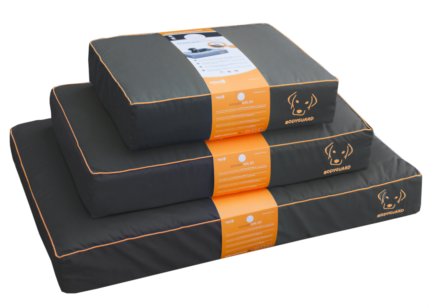 Bodyguard Royal Bed Grijs S — afbeelding 3