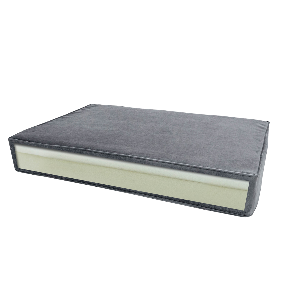 Madison Orthopedisch Kussen Velvet Geel S — afbeelding 5