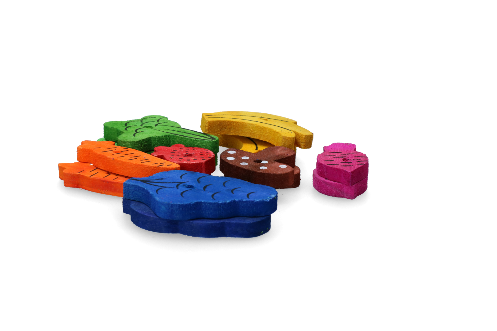 Pawise Play Time Small Pet Fruit & Veggie mix — afbeelding 2