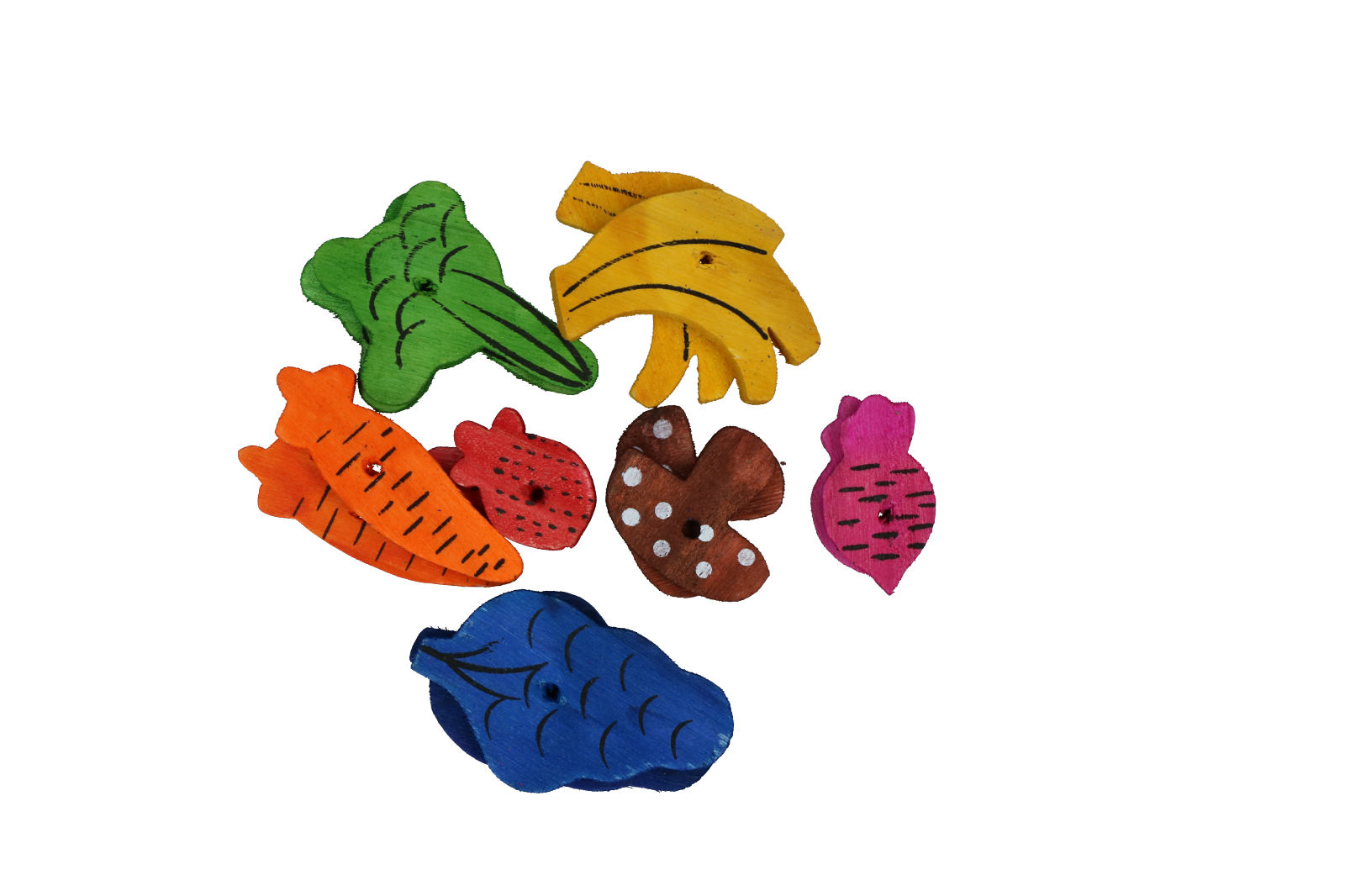 Pawise Play Time Small Pet Fruit & Veggie mix — afbeelding 3