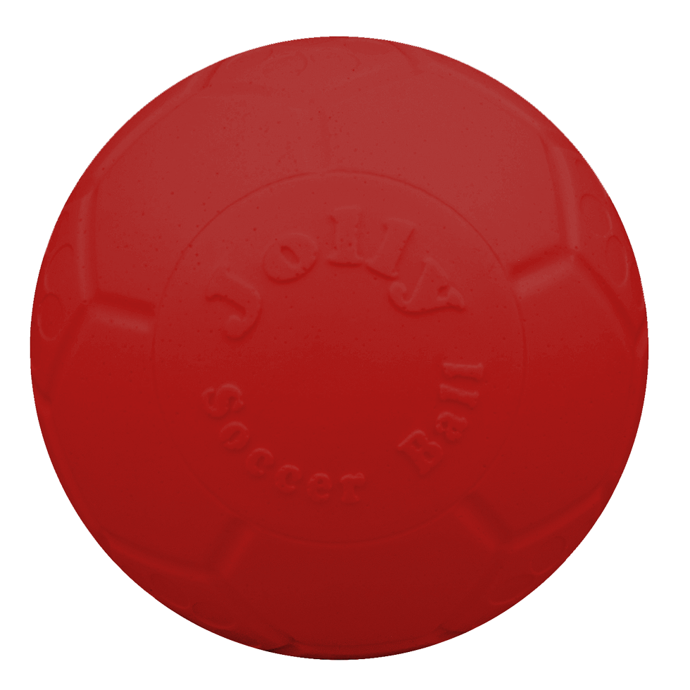 Jolly Soccer Ball Rood S (15 cm) — afbeelding 2